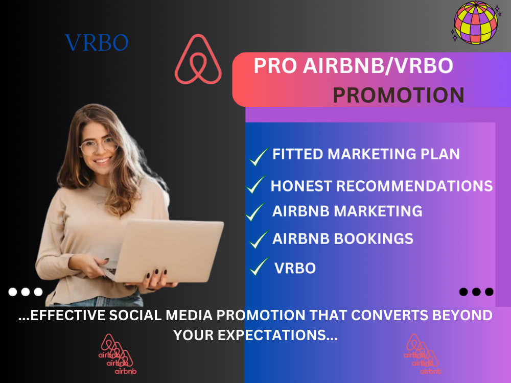A professional airbnb listing, bookings descriptions Upwork