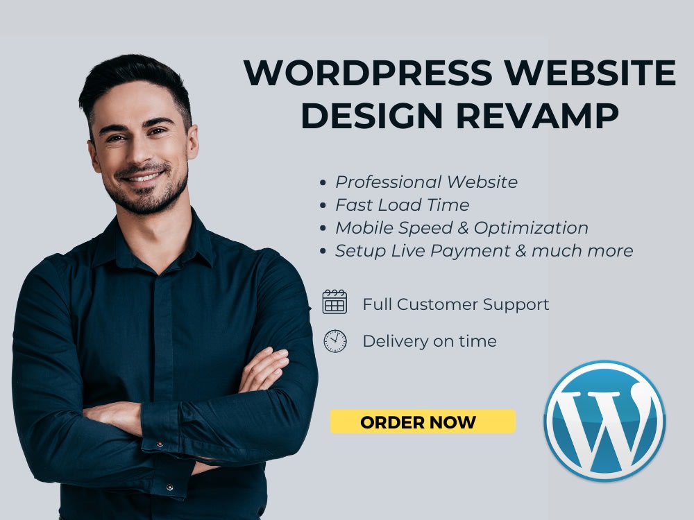 Get revamp, redesign, create wordpress website design | Upwork