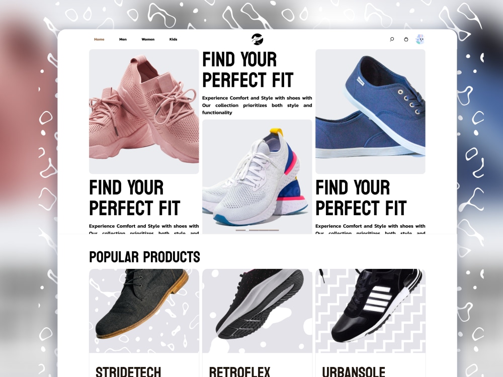 Immersive responsive landing page in Figma | Upwork