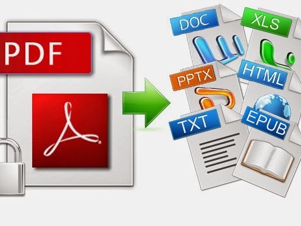 Convert PDF to AI ,convert PDF to illustrator file, and convert to any