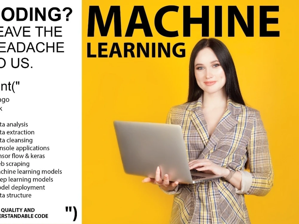 A machine learning and deep learning project in python | Upwork