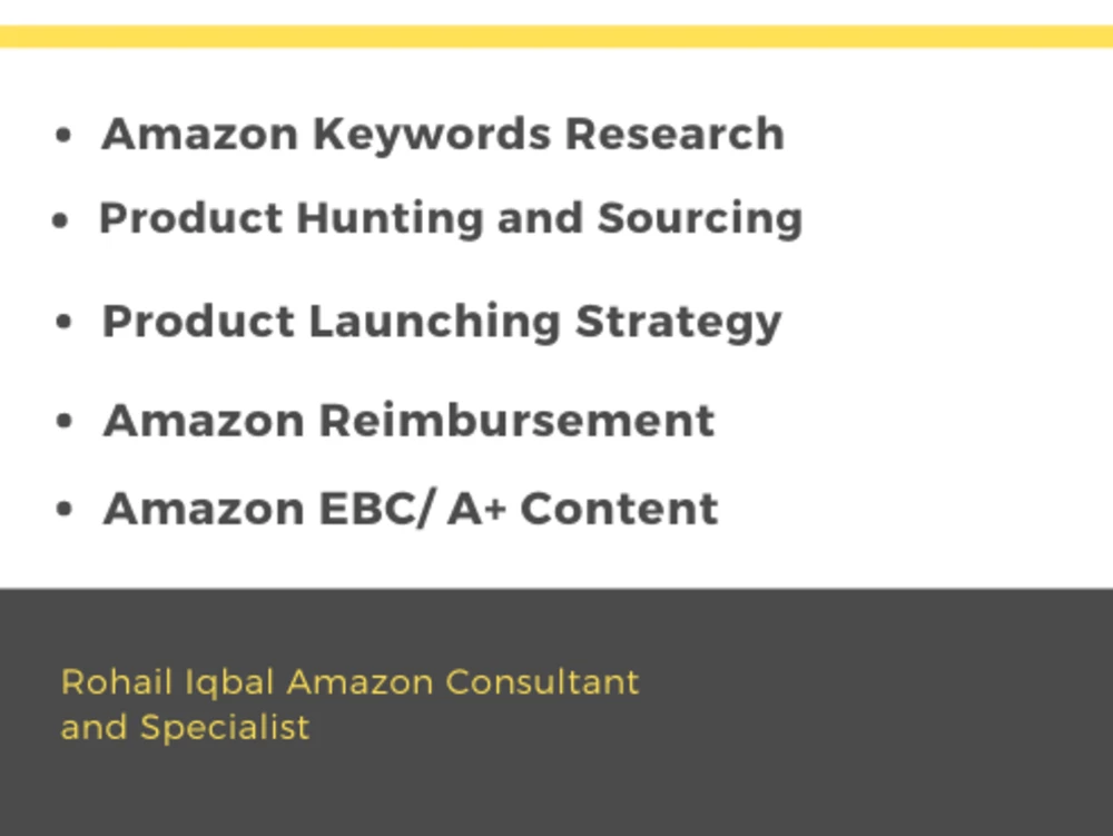 Certified Amazon PPC Expert with Full Amazon Account Manager Upwork