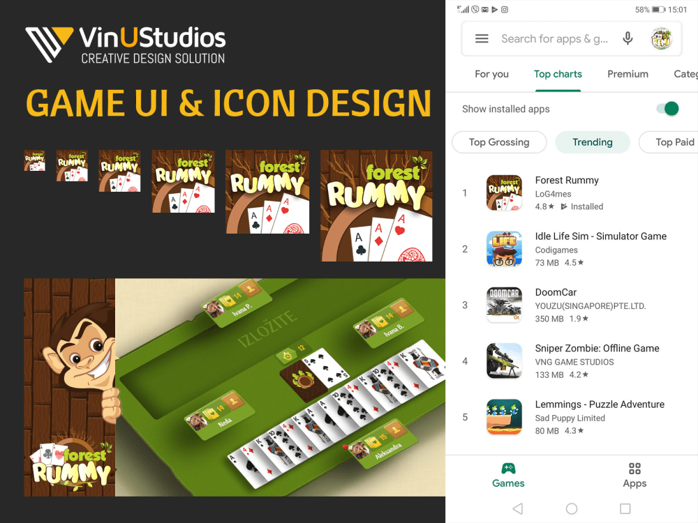 Interactive mobile app UI/UX Android & iPhone | Upwork