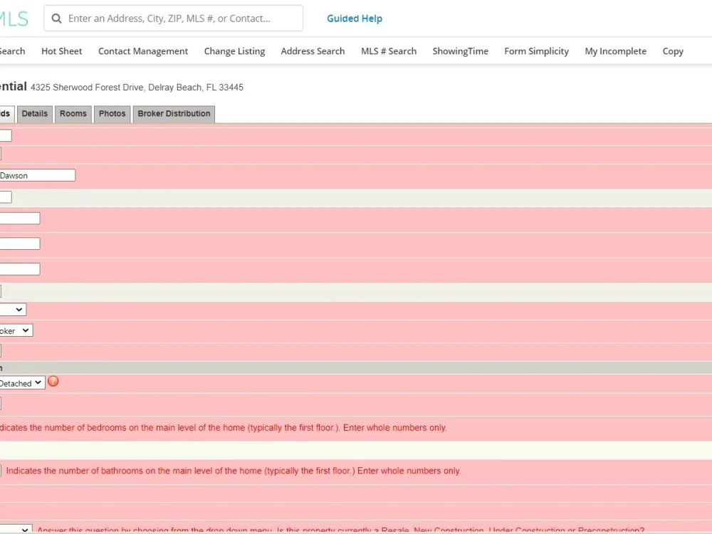 Your property added to MLS(Matrix, Paragon, Beaches, Flex) Upwork