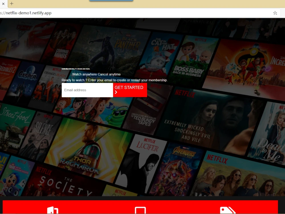 Beautiful website written using html,css and react. | Upwork