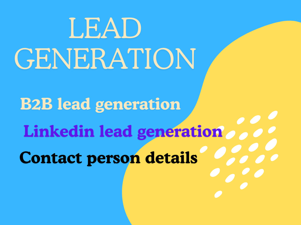 Targeted Lead Generations for your niches Upwork