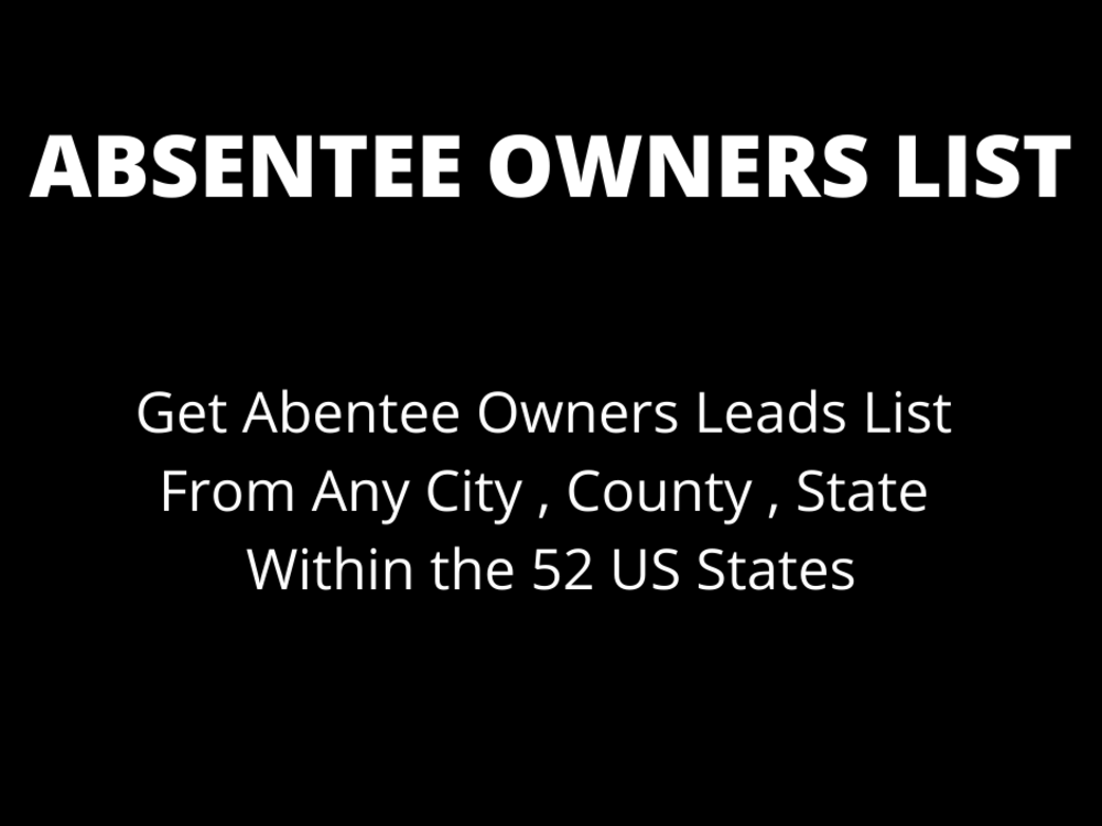Absentee Owners Definition In Real Estate Real estate absentee owners | Upwork