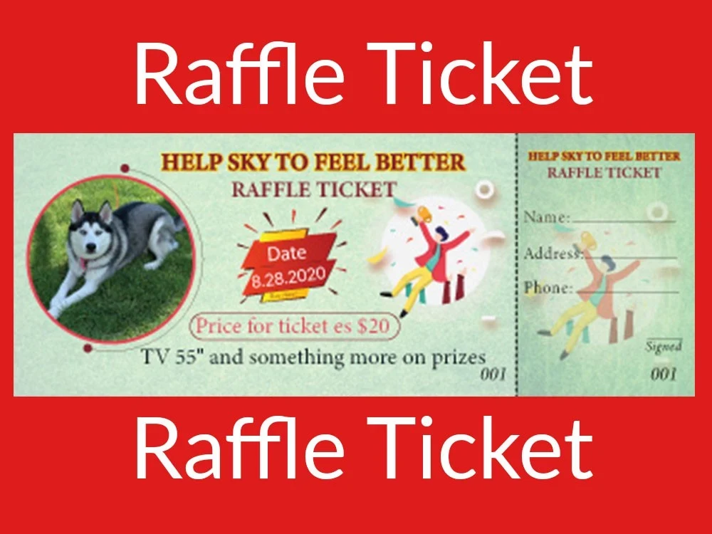 A raffle ticket, event ticket and invitation ticket | Upwork