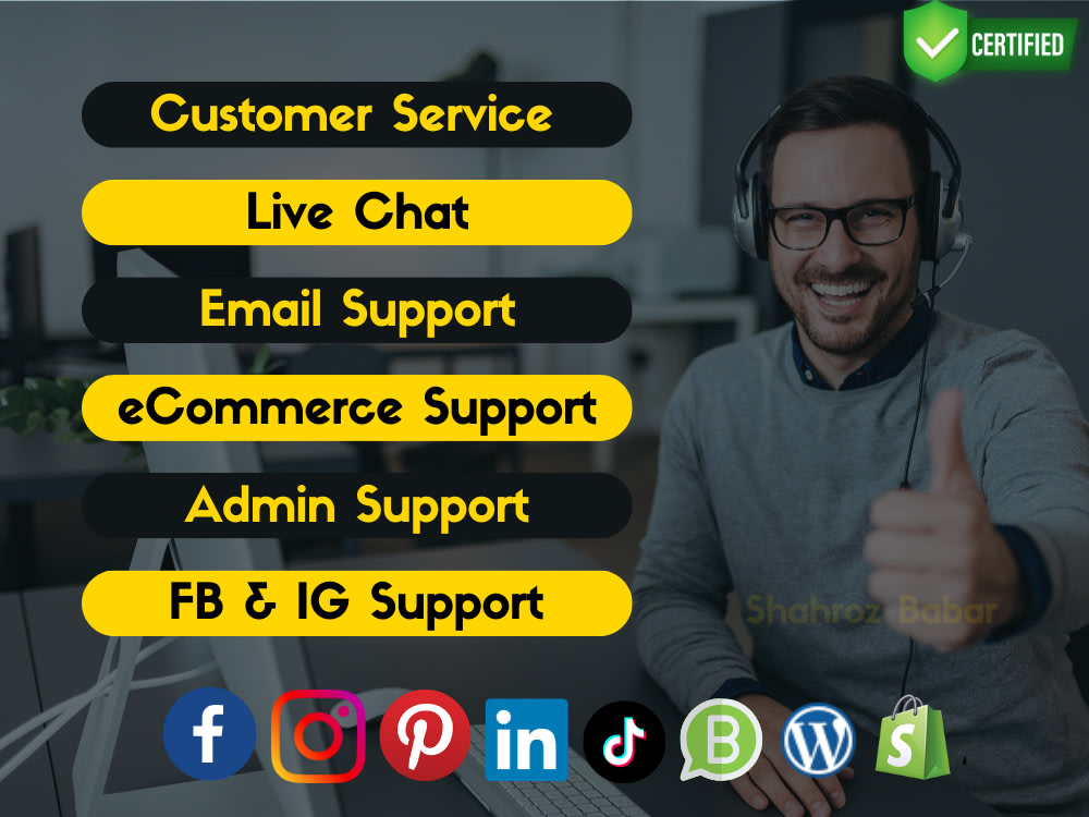 Premium Customer Service, Live Chat Support For Any Business Upwork