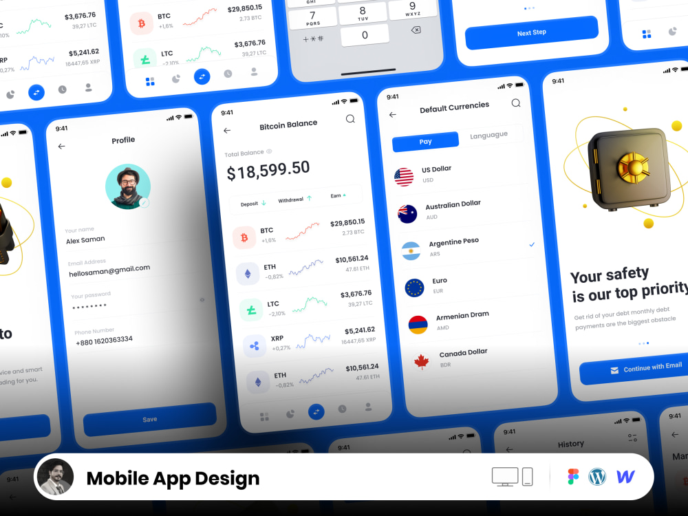 A showcase of Intuitive and Innovative App Designs! | Upwork