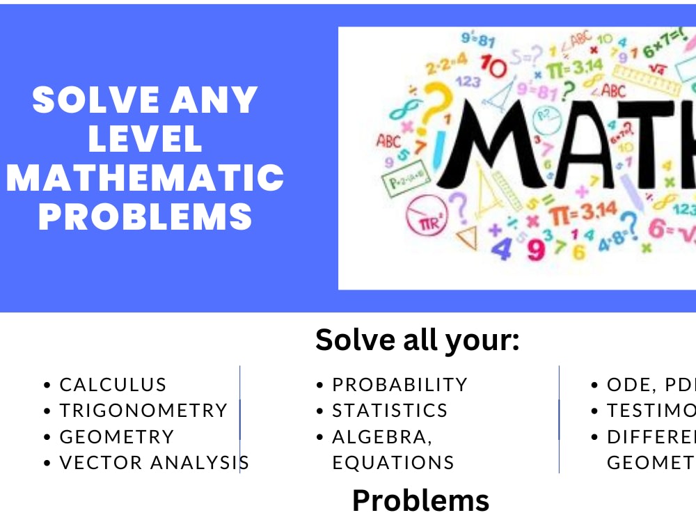An experienced Math teacher that will help you with your math | Upwork