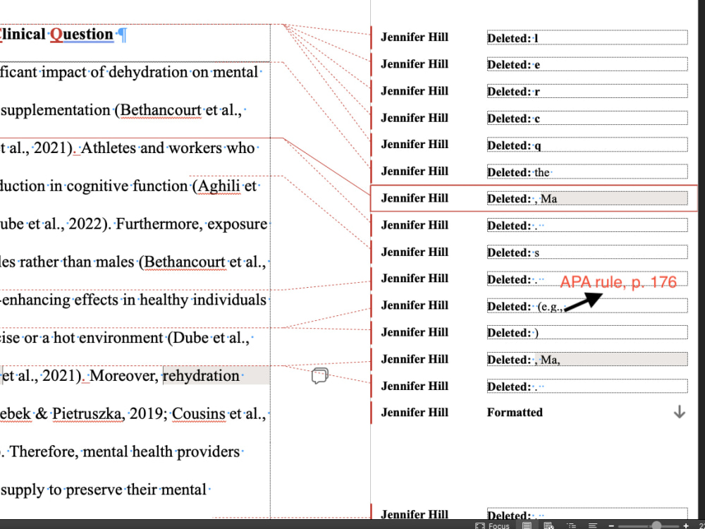 APA 7 Dissertation Copy Edit | Upwork