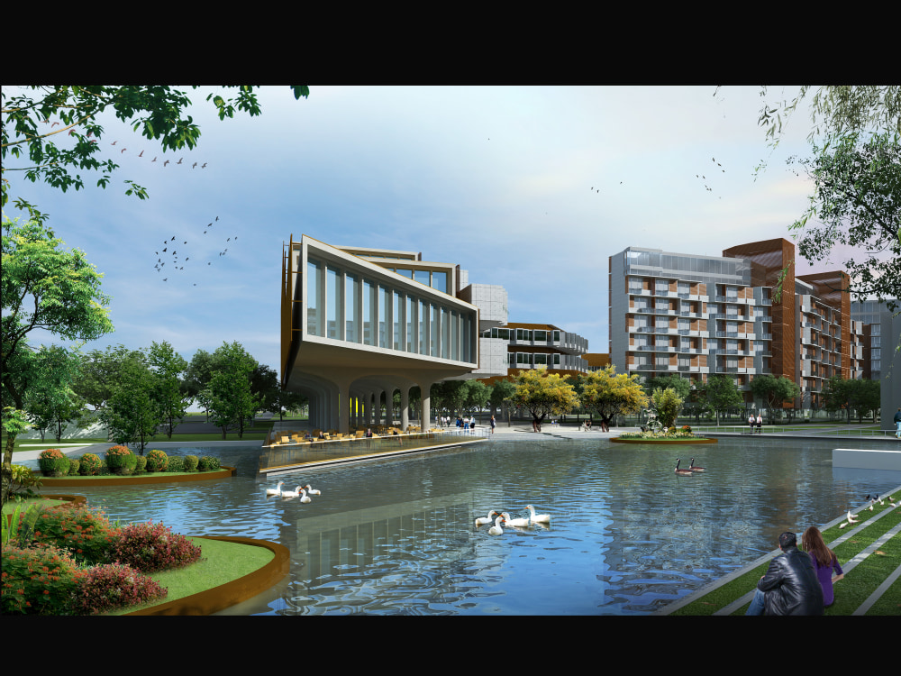 High quality realistic 3d exterior rendering with Vray, 3ds max and ...