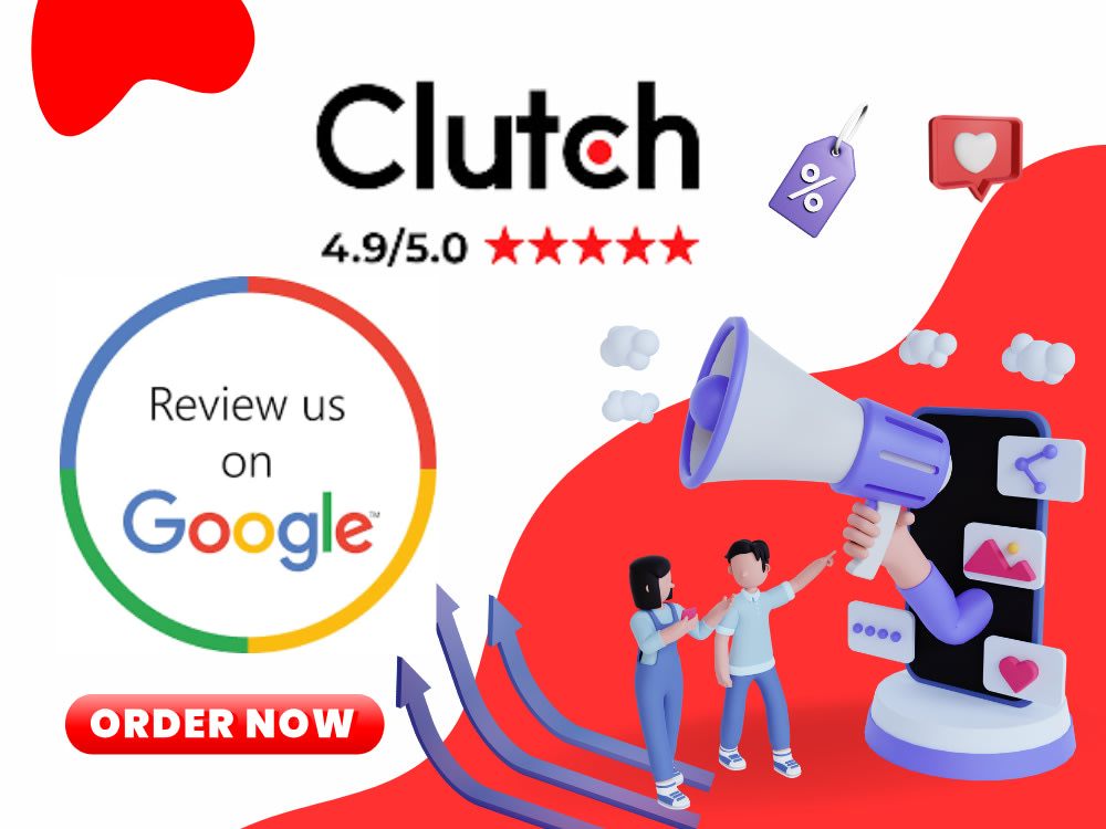 Positive, honest and professional clutch review for your website Upwork