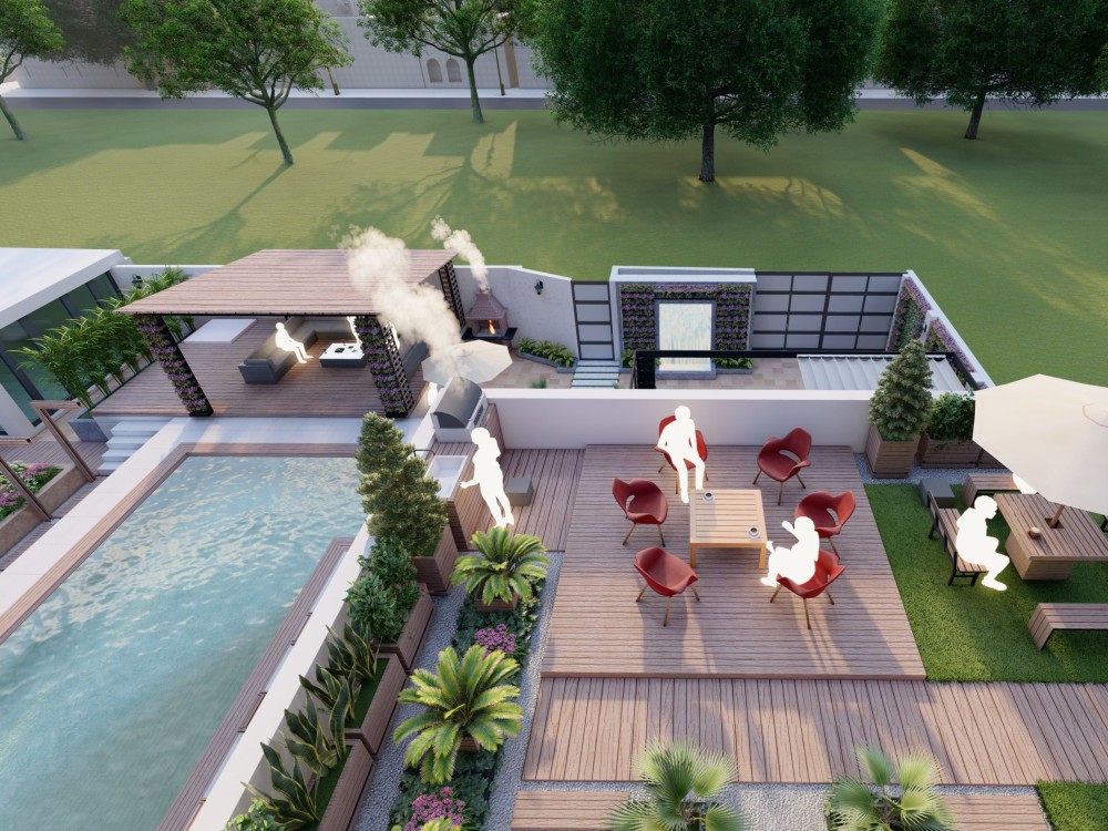 Landscape architect with special expertise in structure and rooftop ... - High Rise Building Rooftop Garden Design With Landscape Architect
