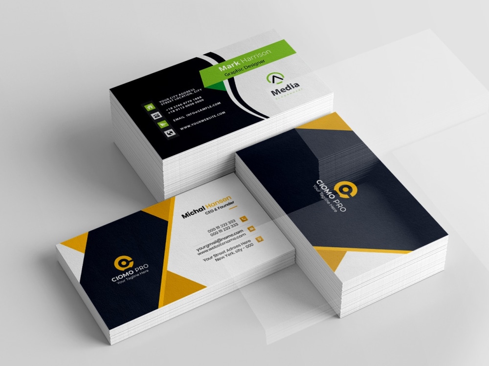 A fantastic professional & Eye-Catching Business Card design | Upwork