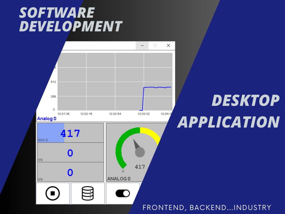 An IoT datalogger desktop application. Circuit Diagram