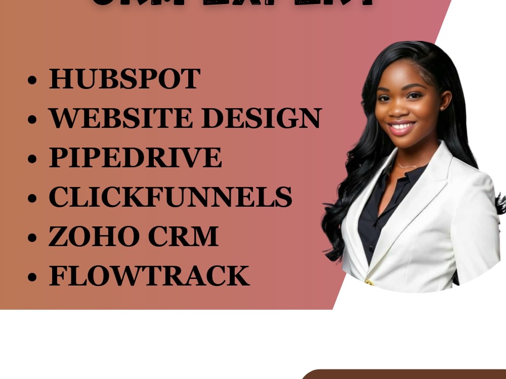 Hubspot CRM setup for sales and build up your hubsppot CRM Upwork