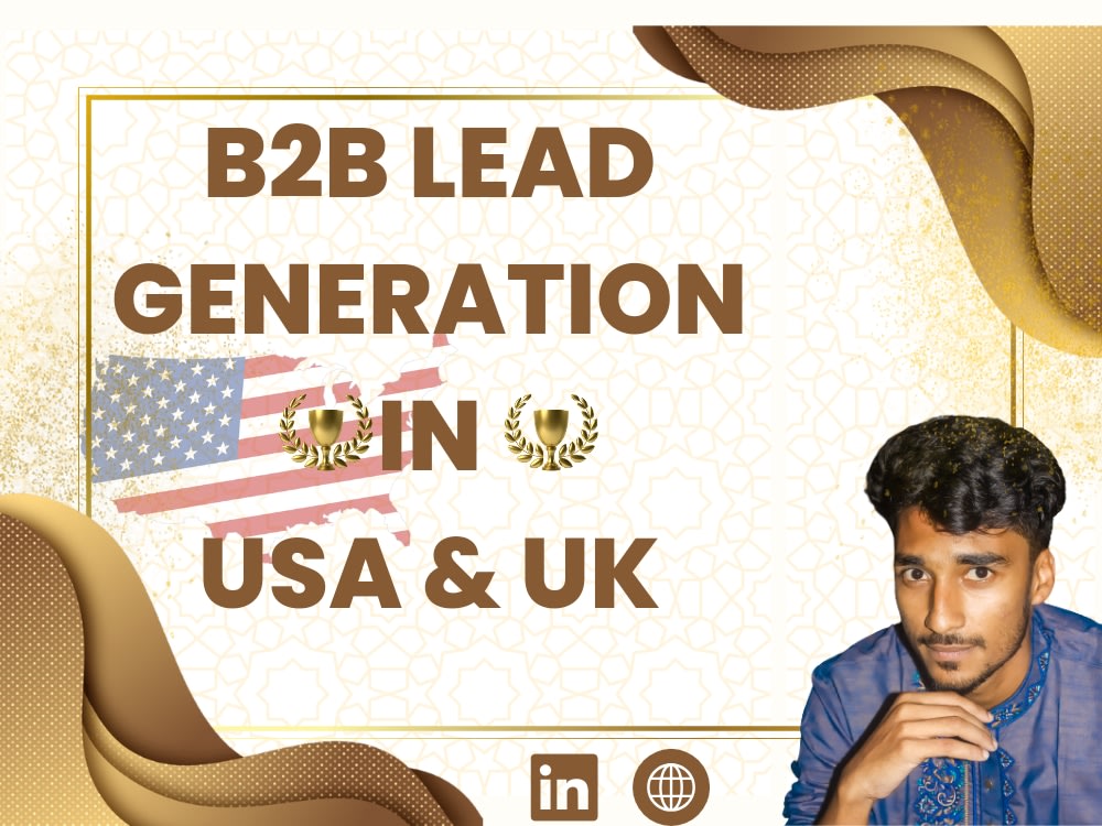 B2B lead generation targeting any industry in the USA & Uk | Upwork