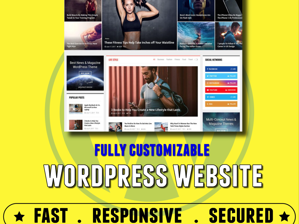 A fantastic WordPress Website Design and Customization. | Upwork