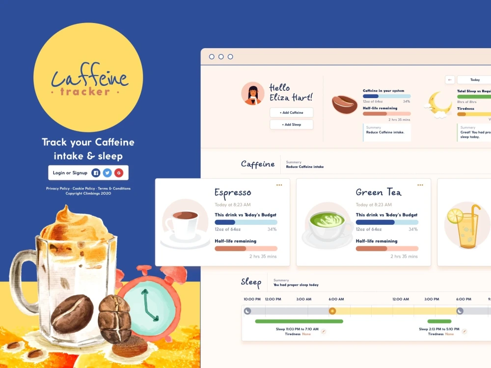 A stunning UI/UX website design | Upwork