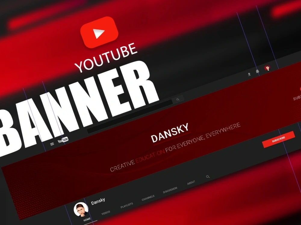 A Professional YouTube Channel Banner and Thumbnail in 24 hours | Upwork