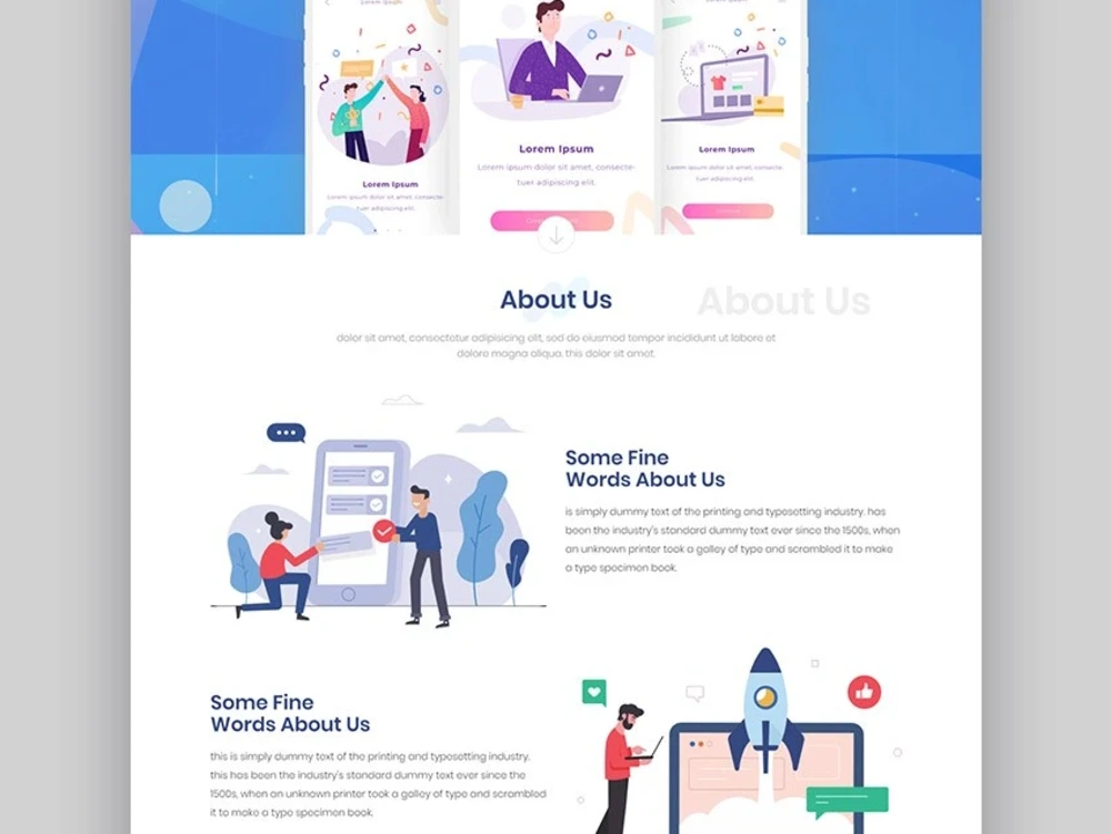 Responsive landing page using HTML5 and CSS3 | Upwork
