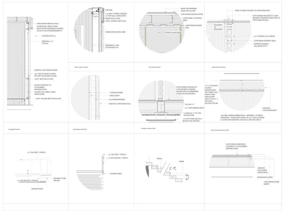 Wooden Shipping Container Drawings China Amazing Modern Custom Design