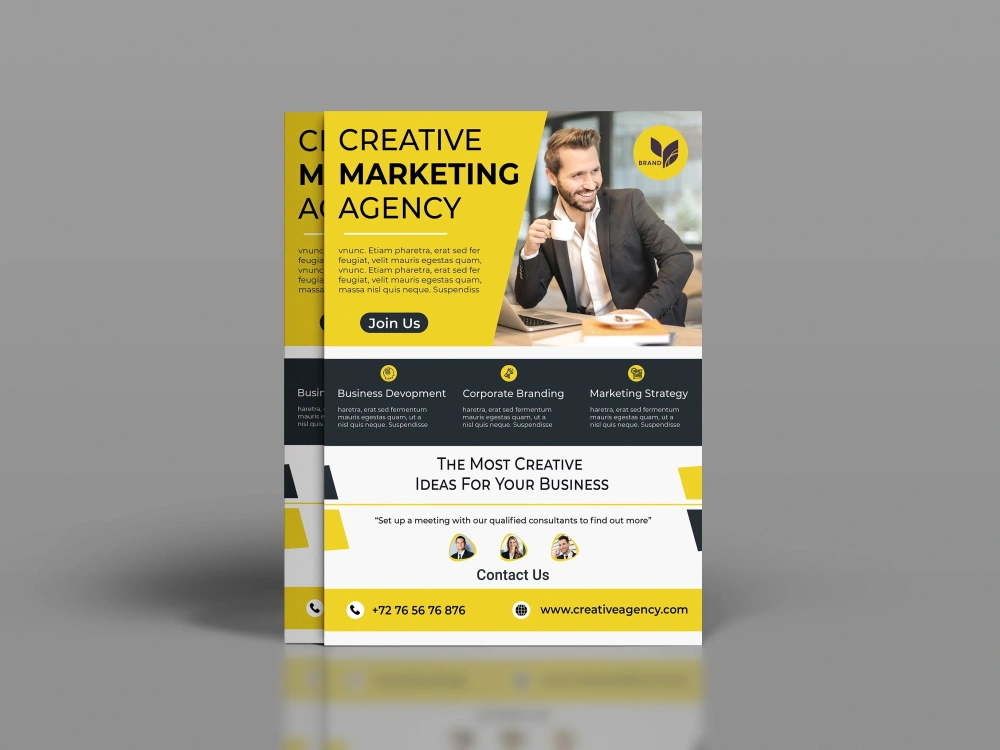 A fantastic flyer or brochure design for your product or company | Upwork