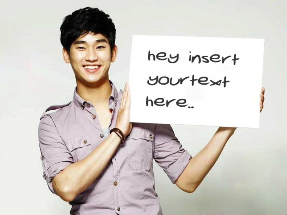 Your text edited in a fansign | Upwork