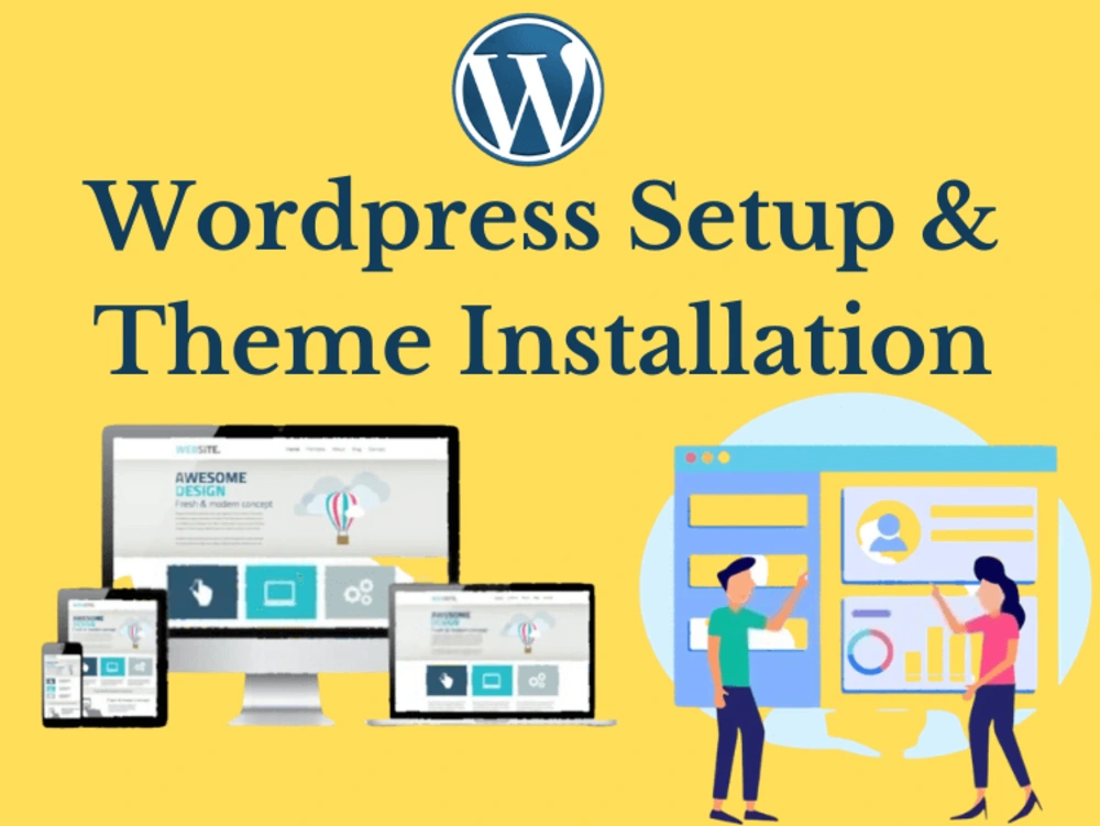 Wordpress installation & theme/Child theme setup | Upwork