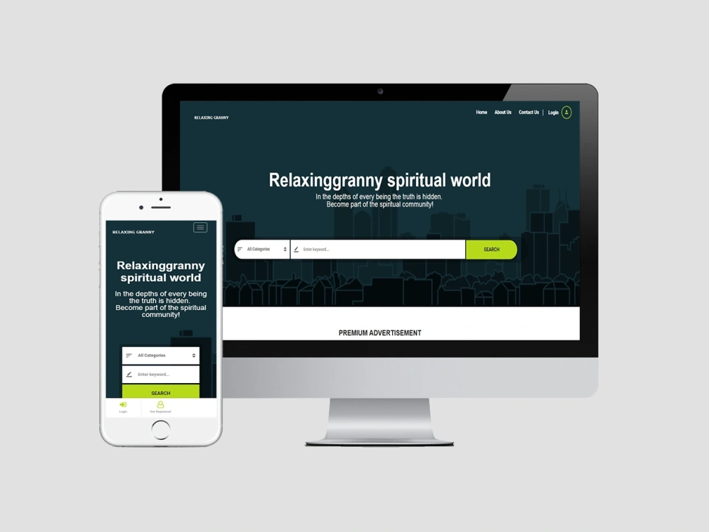 A website responsive design using React JS, HTML,CSS,Bootstrap and ...