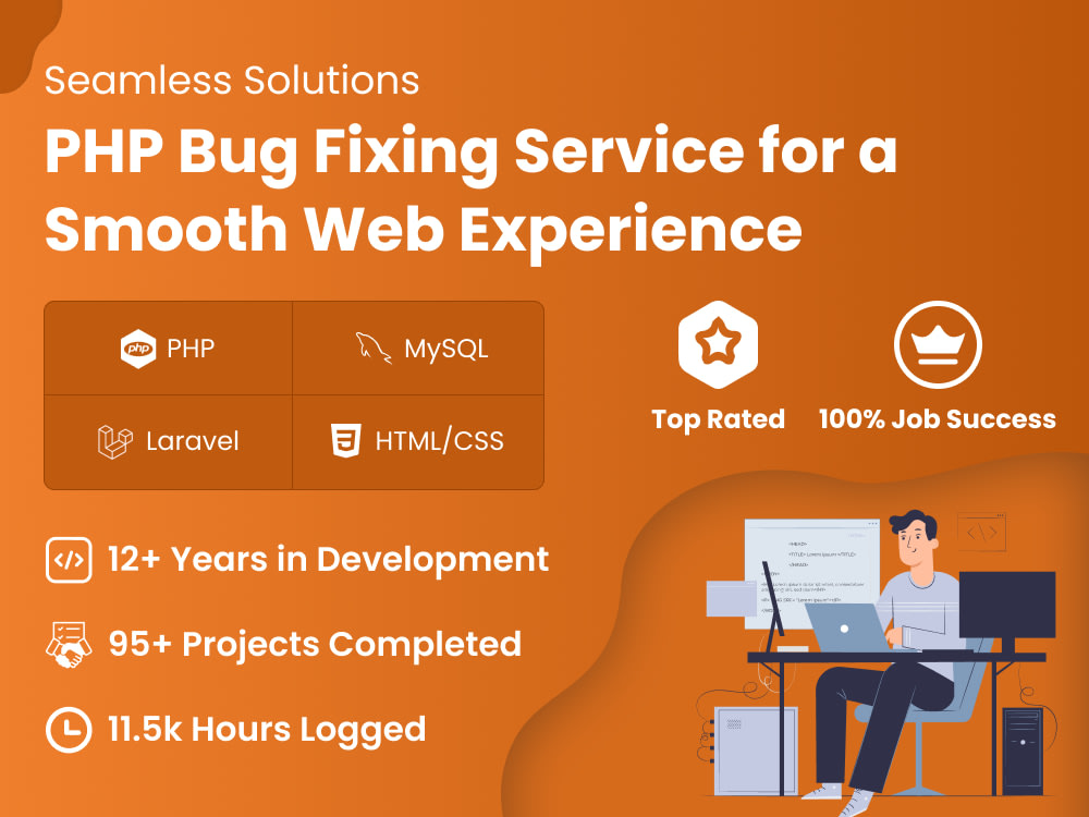 PHP Bugs Fixing In Laravel Websites Upwork