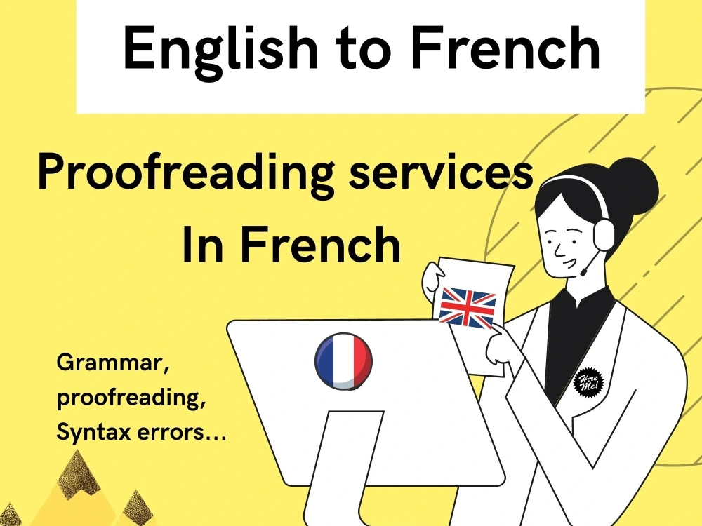 online french proofreading