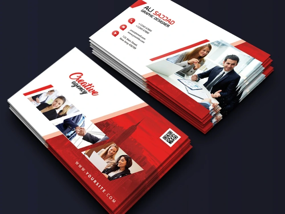 A elegant Business Card Design for your business in 4 hours | Upwork