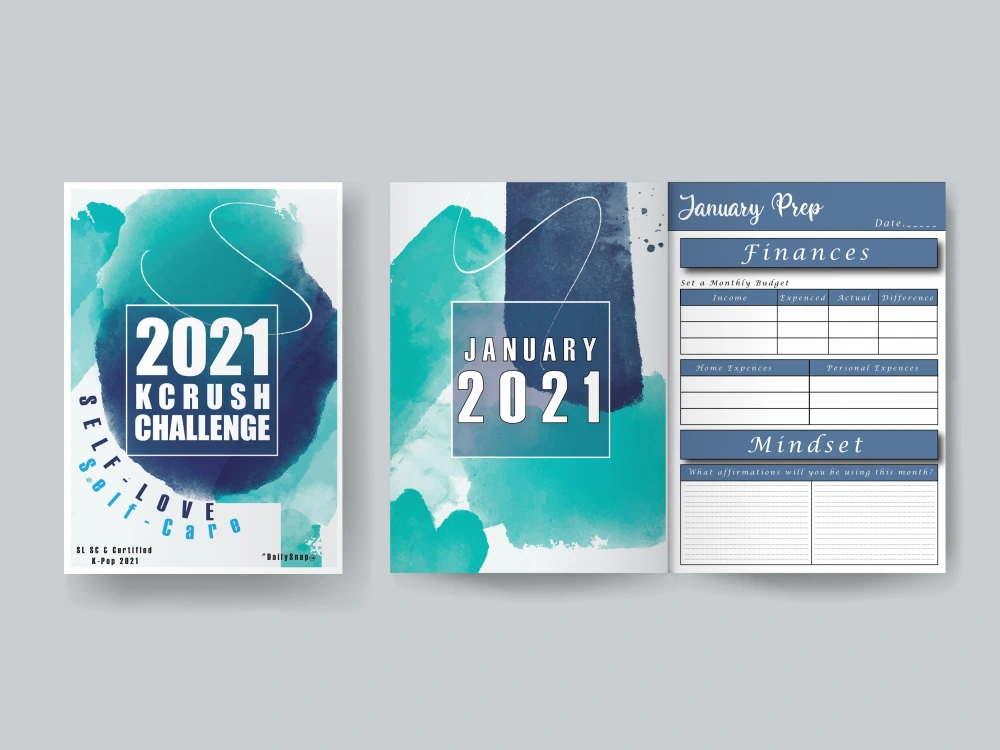 A 365 days Calendar Planner Journal with creative cover Upwork