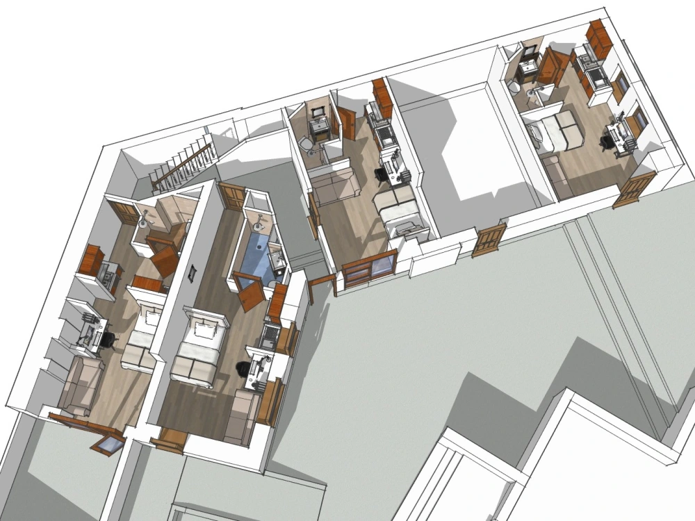 A 3d Sketchup model of your architecture or interior design | Upwork