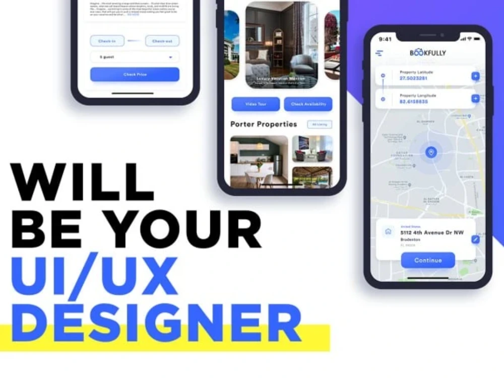 A clean U/UX App design (Prototype & Wireframe) | Upwork