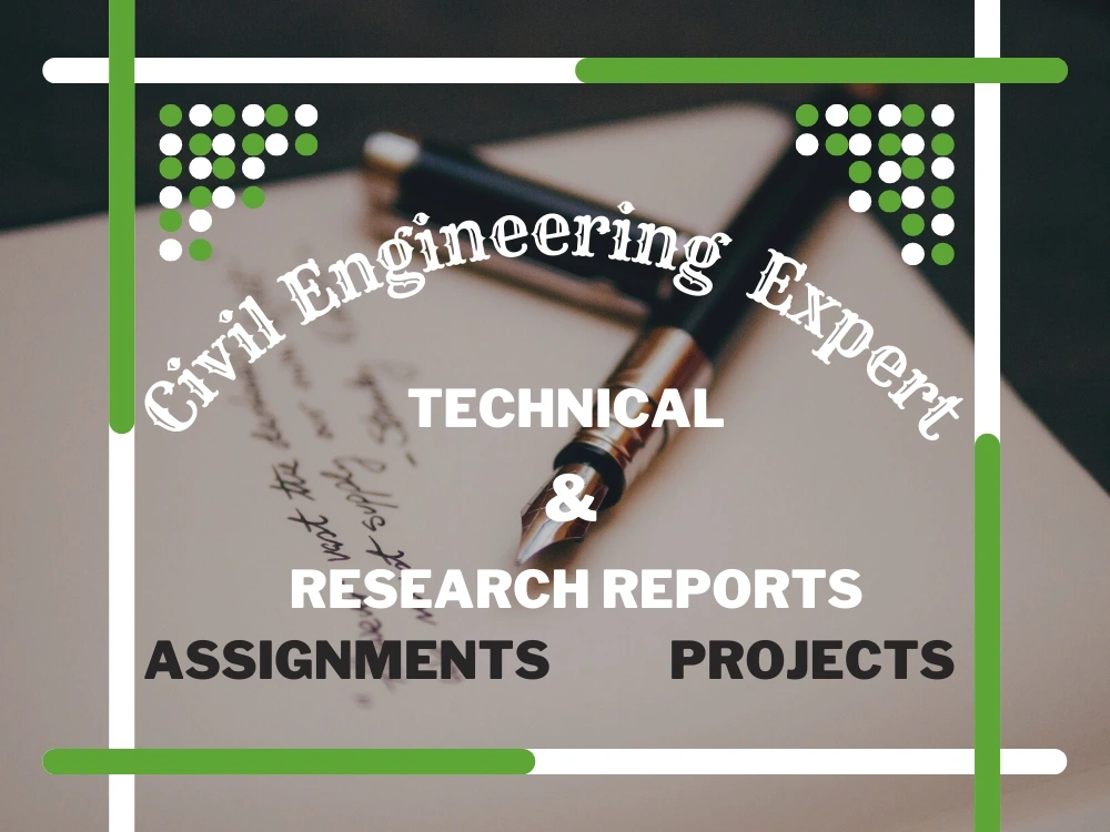 Help in civil engineering, structural analysis and geotechnical