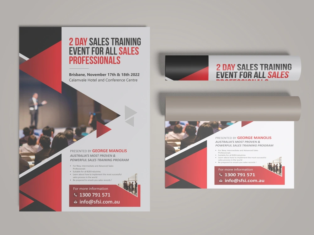 An eyecatching flyer for your business Upwork