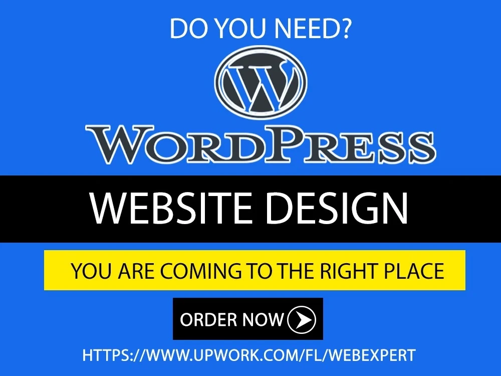 A responsive wordpress website design | Upwork