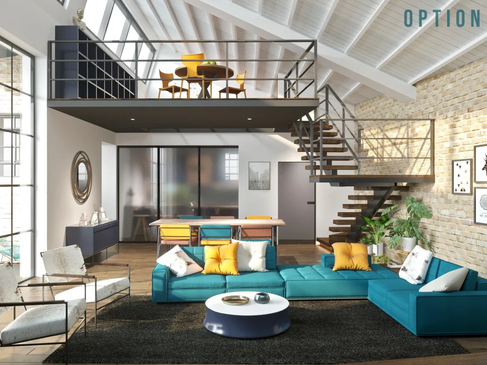 High quality 3D visualizations / renderings for your interior space ...