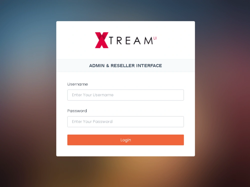 A Xtream ui admin panel on your server for IPTV Upwork