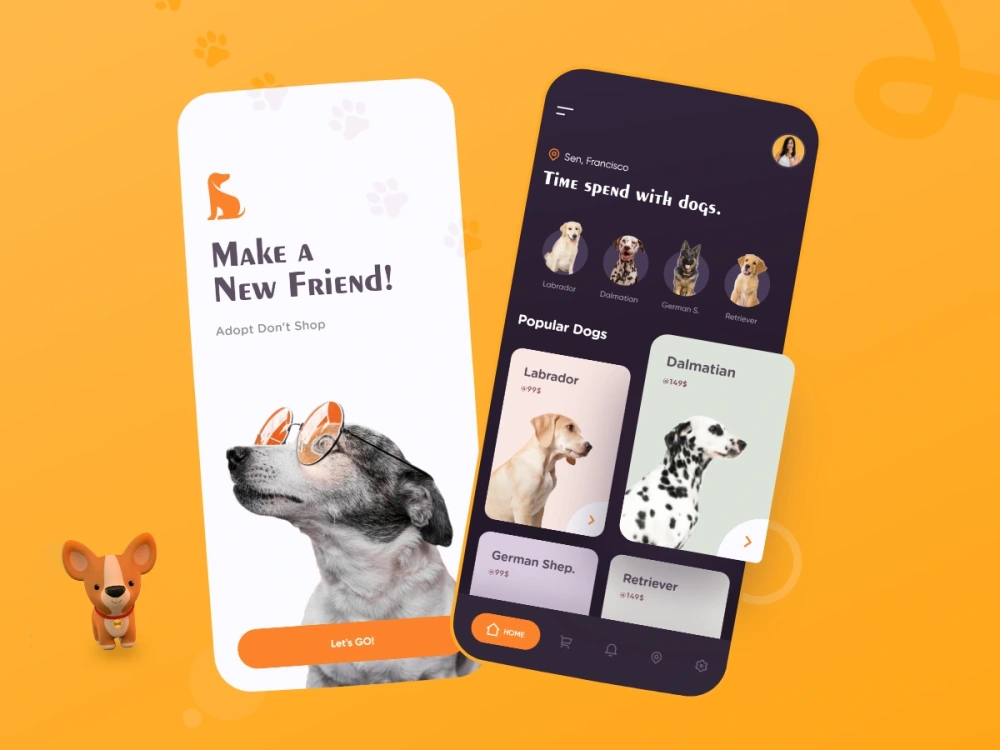 A professional UI/UX design for your Mobile application. | Upwork