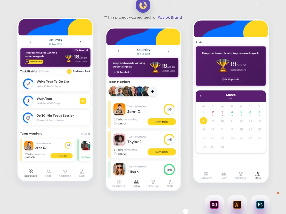 A mobile app UI/UX design | Upwork