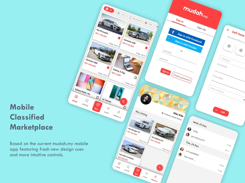 A terrific UI UX design for your mobile app 🤗 | Upwork