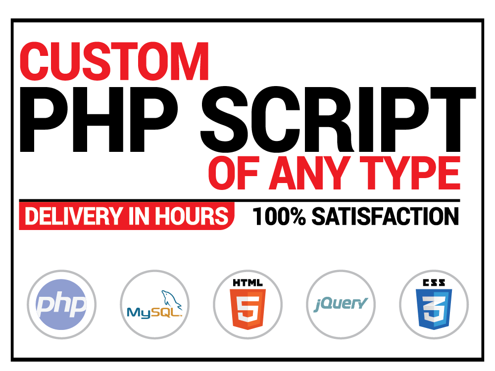 A custom coded PHP/MySQL script or API Development/Integration | Upwork