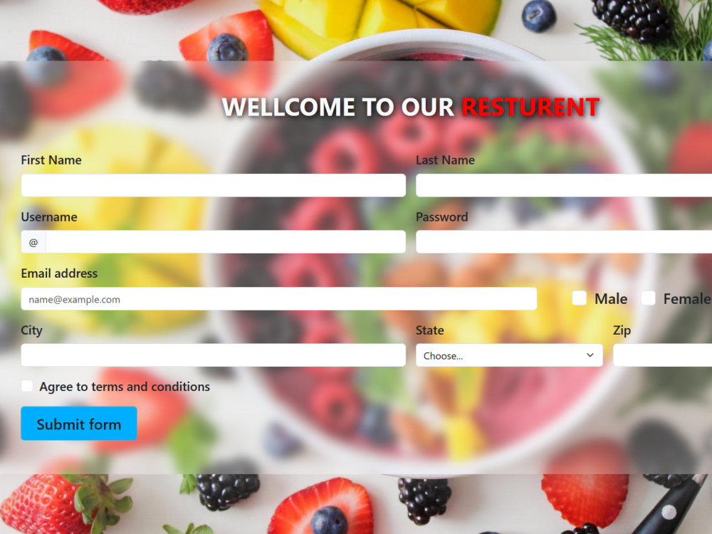 Responsive Home page sing up form Upwork Responsive Home page sing up form Upwork