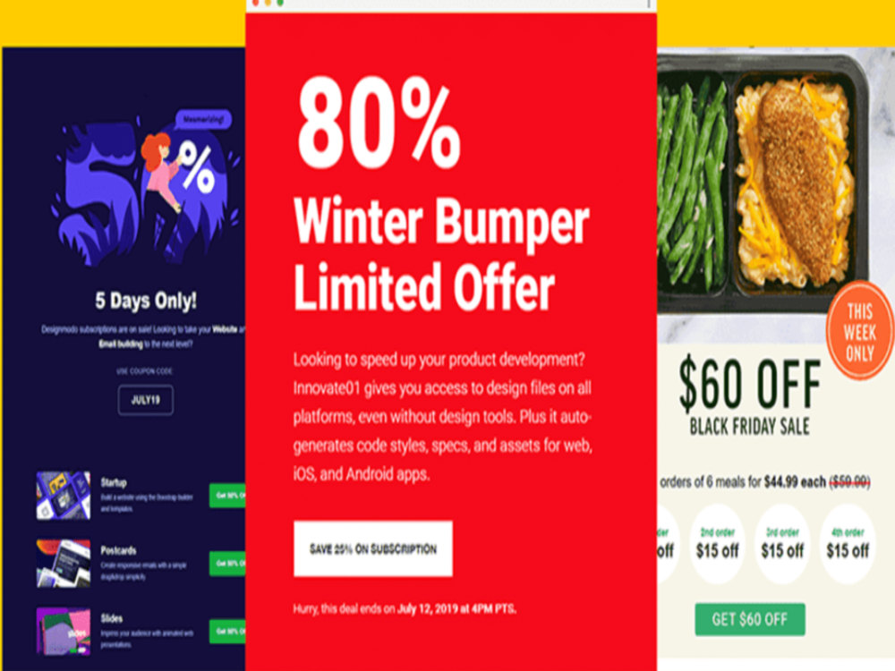 Get a Klaviyo editable drag & drop responsive email newsletter template