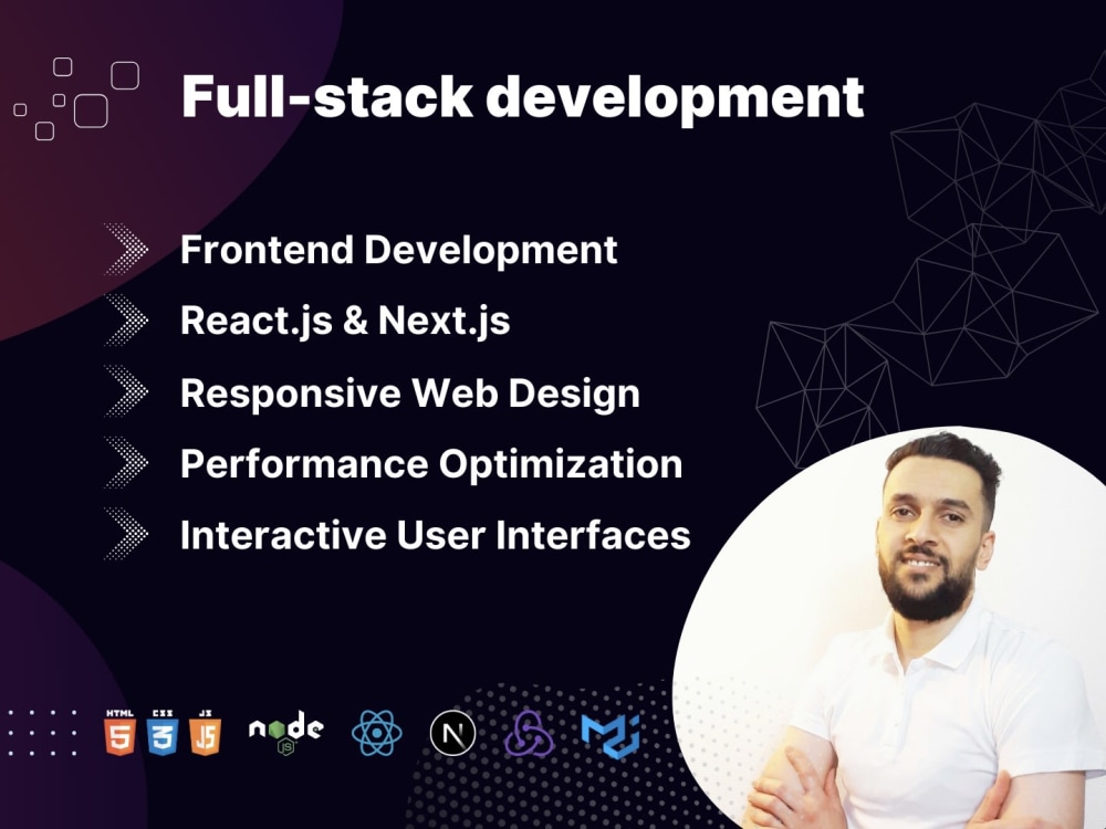 Fully responsive modern UI/UX website in React JS | Upwork
